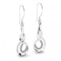 Elegant diamond earrings 0,10ct  (1) (1) (1)