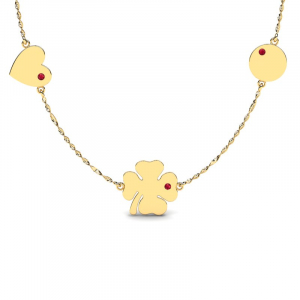 14k yellow gold necklace with three tiny charms (1) (1) (1)
