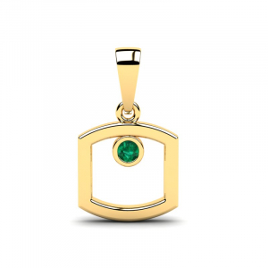 Gold pendant with genuine diamonds 0,025ct (1) (1) (1) (1)
