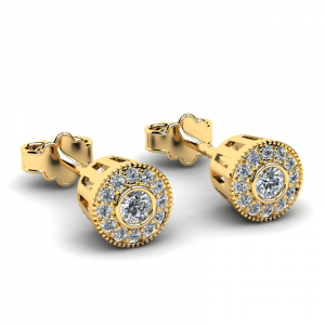 Exclusive diamond stud earrings  0,25ct (1)