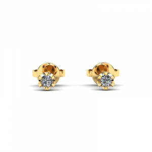 Gold push-on earrings with zirconias gift (1) (1) (1) (1)