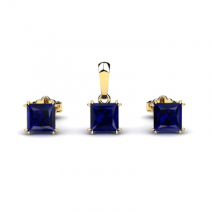 14k gold set with natural sapphires 0,48ct (1) (1) (1) (1) (1) (1) (1)
