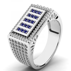 0,22ct diamond signet ring  (1) (1)