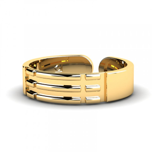 Sygnet złoty pierścień atlantów męski 5mm