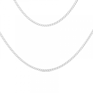Yellow gold curb chain in 14k (1)