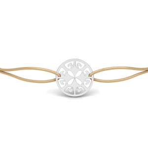 14k yellow gold cord bracelet with circle in openwork (1) (1)