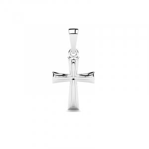Krzyż srebrny na każdą okazję komunia chrzciny