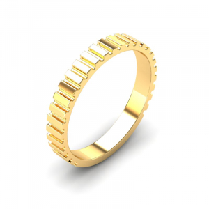 Pierścionek złoty obrączka 3mm