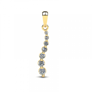 Gold necklace with 0.39ct diamonds manufacturer (1) (1) (1)