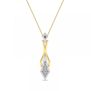 Unique gold necklace with diamonds (1) (1)