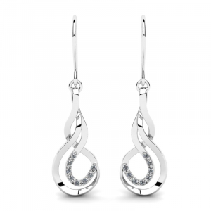 Elegant diamond earrings 0,10ct  (1) (1) (1)