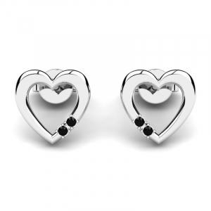 Gold heart earrings with diamonds present (1) (1) (1)