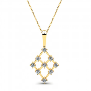Onliest gold necklace with 0.33ct diamonds (1) (1) (1)