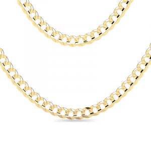 14k yellow gold curb chain width 4,2mm (1) (1) (1)