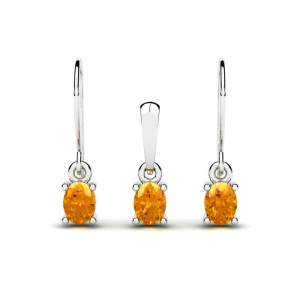 Gold kidney hook earrings with sapphire 1,00ct (1) (1) (1) (1) (1) (1) (1) (1) (1) (1)