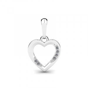 Gold heart pendant with diamonds gift (1) (1) (1)