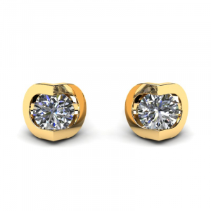 Exclusive gold earrings with diamonds 0,50ct (1) (1) (1) (1) (1)