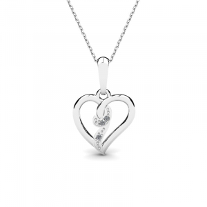 Gold heart i love you pendant with diamonds (1) (1)
