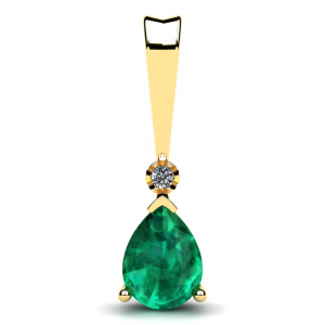 Gold necklace with 0.92ct aquamarine and diamond (1) (1) (1) (1) (1) (1) (1) (1) (1) (1) (1) (1)