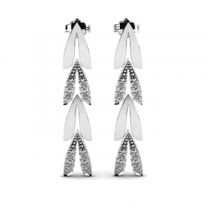 White gold earrings with diamonds (1) (1)