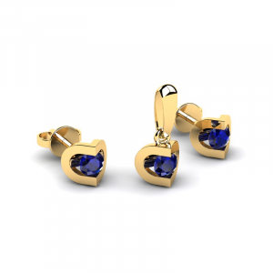 14k gold set with natural sapphires 0,48ct (1) (1) (1) (1) (1) (1)