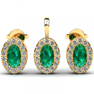 Yellow gold earrings sapphires and diamonds (1) (1) (1) (1) (1) (1) (1)