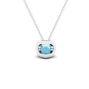 Genuine round diamond necklace 0,15ct  (1) (1) (1) (1)