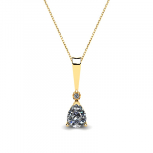 Gold necklace with amethysts and diamonds (1) (1) (1) (1)