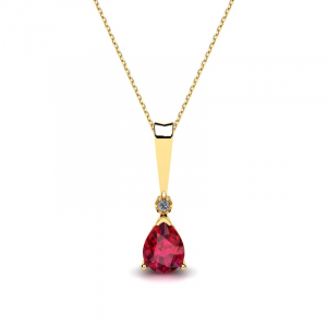 Gold necklace with amethysts and diamonds (1) (1) (1) (1) (1)